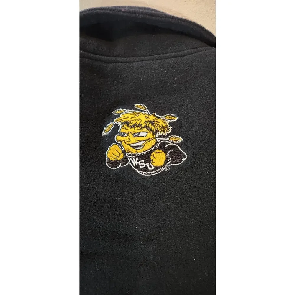 Maverick Awards Wichita State University Black Letterman Jacket Size 3XL